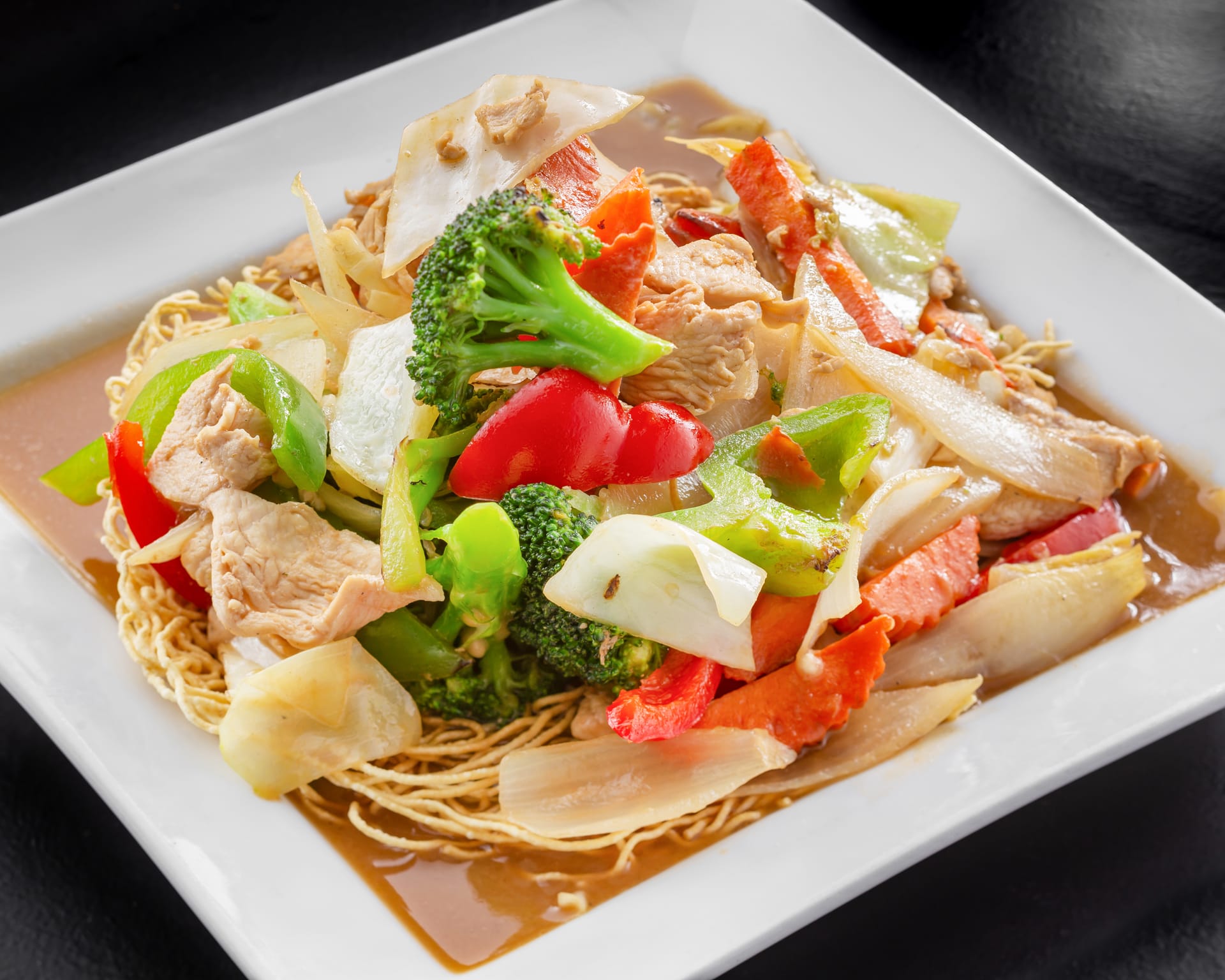 A3 · Nid Thaïlandais (Nouilles croustillantes)