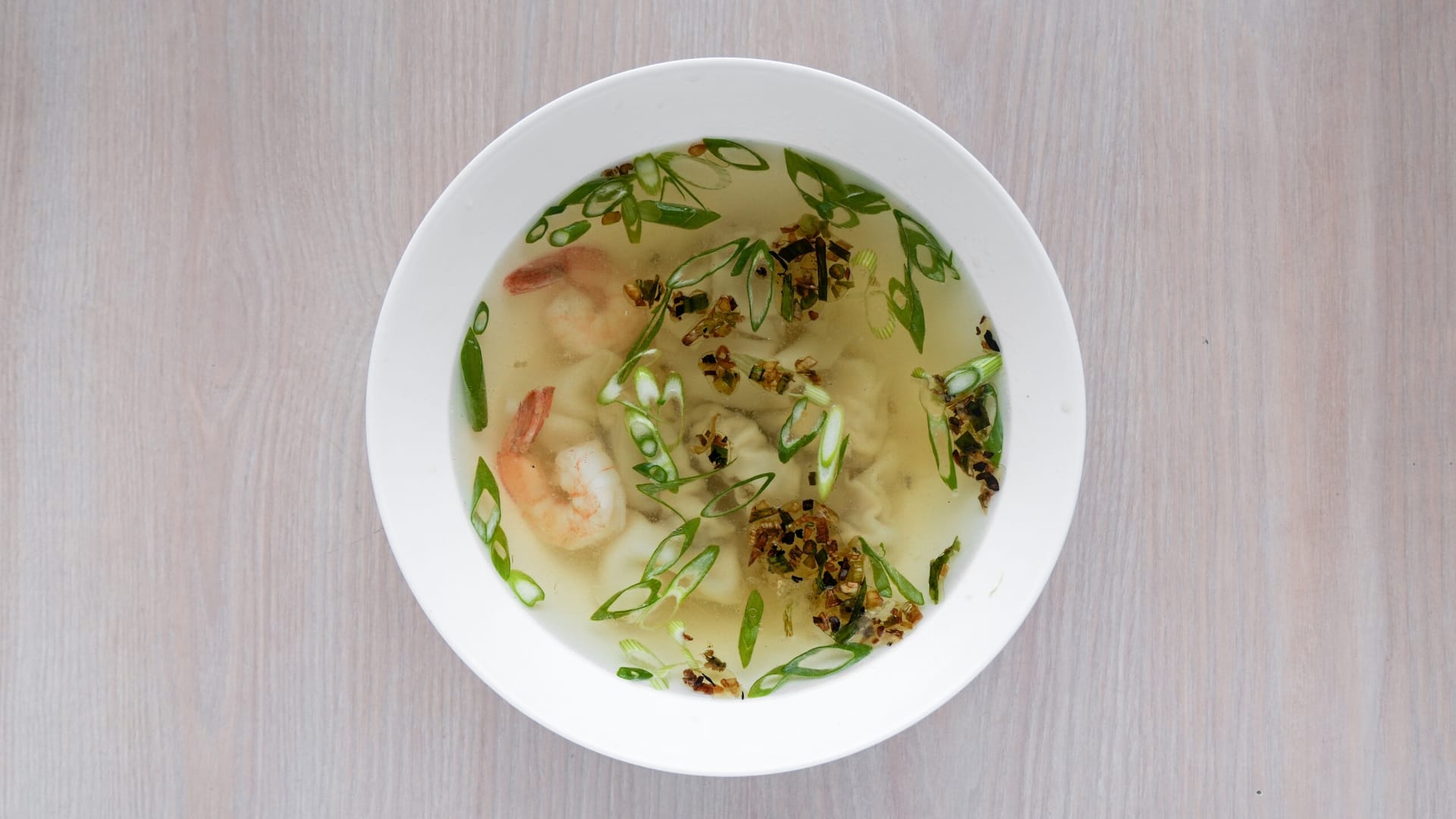 Soupe Wonton (soupe-repas)